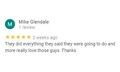 Mike Glendale's review